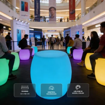 sewa LED Furniture drum seat