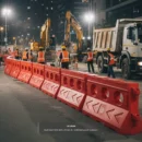 sewa pembatas jalan road barrier 170