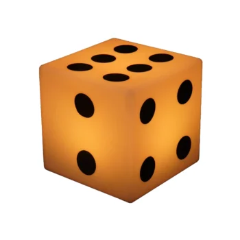 sewa kursi dadu LED Furniture Cube Dice