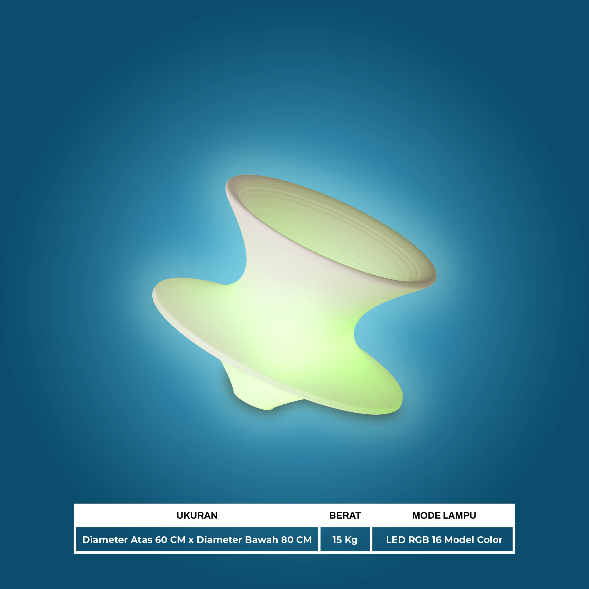 Gyro Chair-3 LED Furniture Gyro Chair