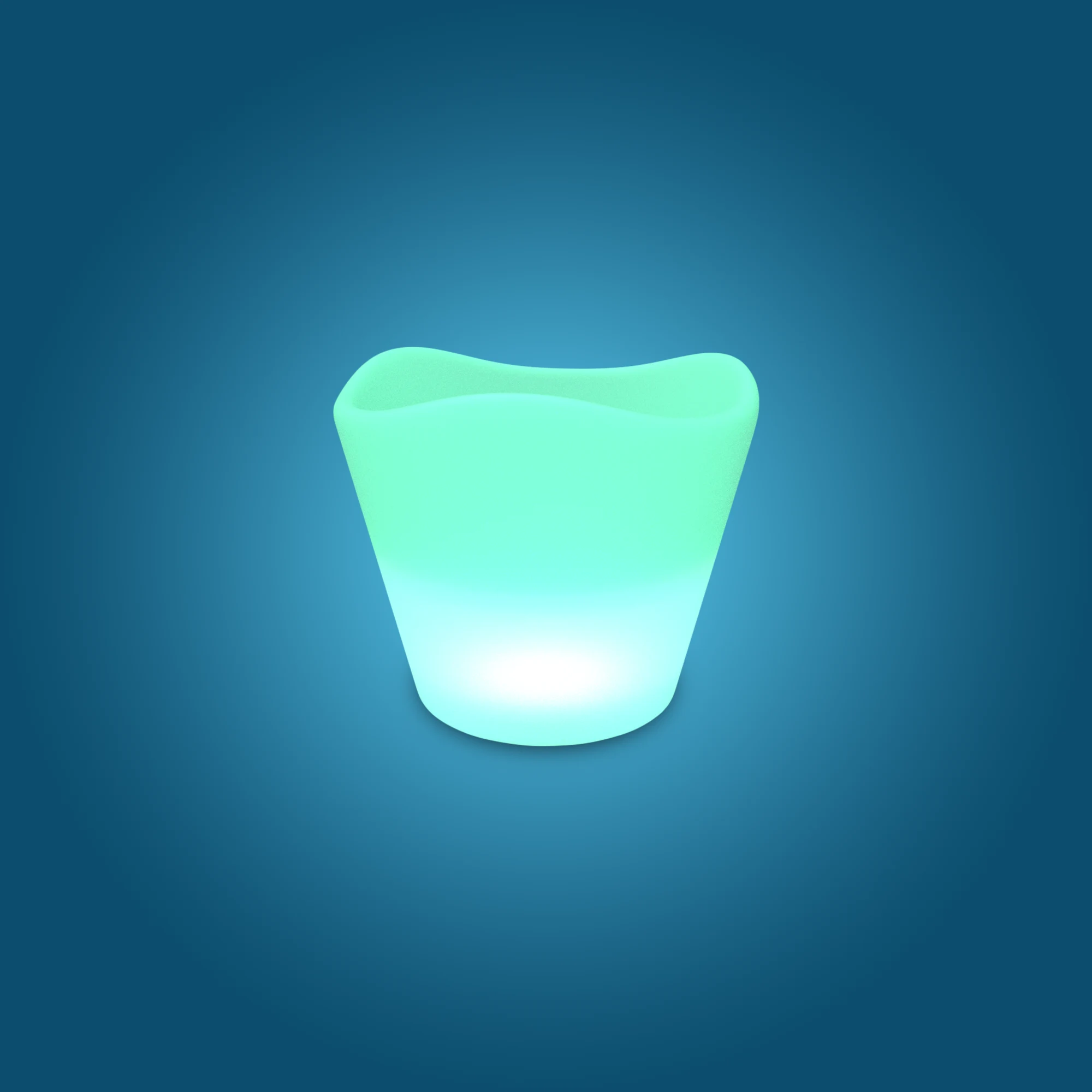 Ice Bucket 28-2 LED Furniture Ice Bucket