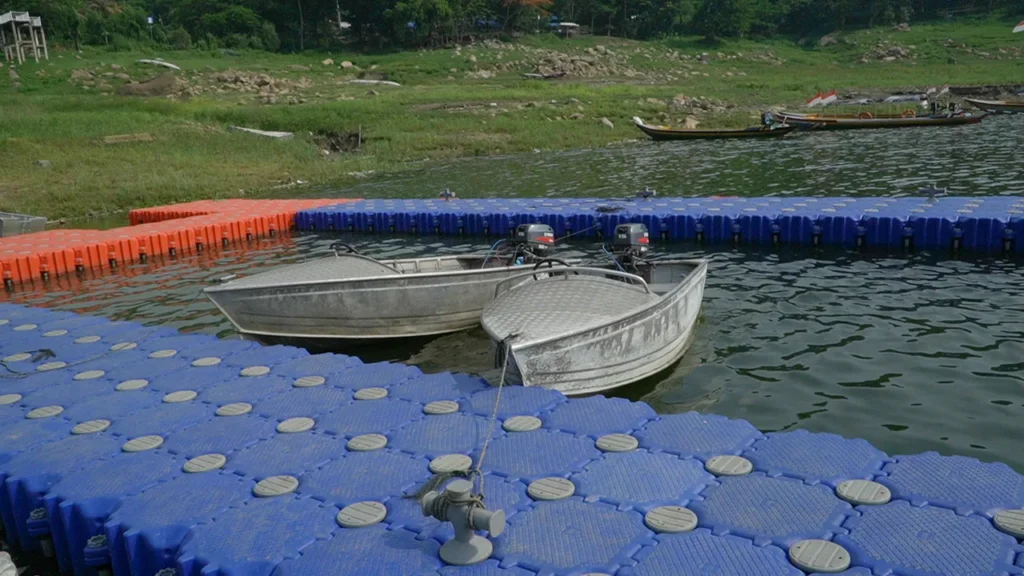 dermaga apung wisata