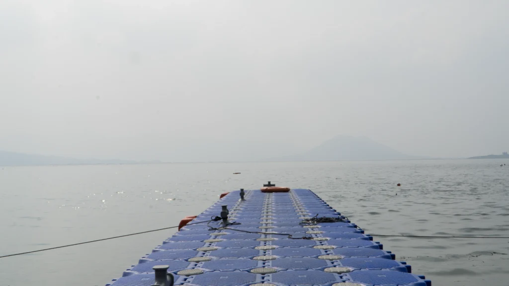 dermaga apung wisata