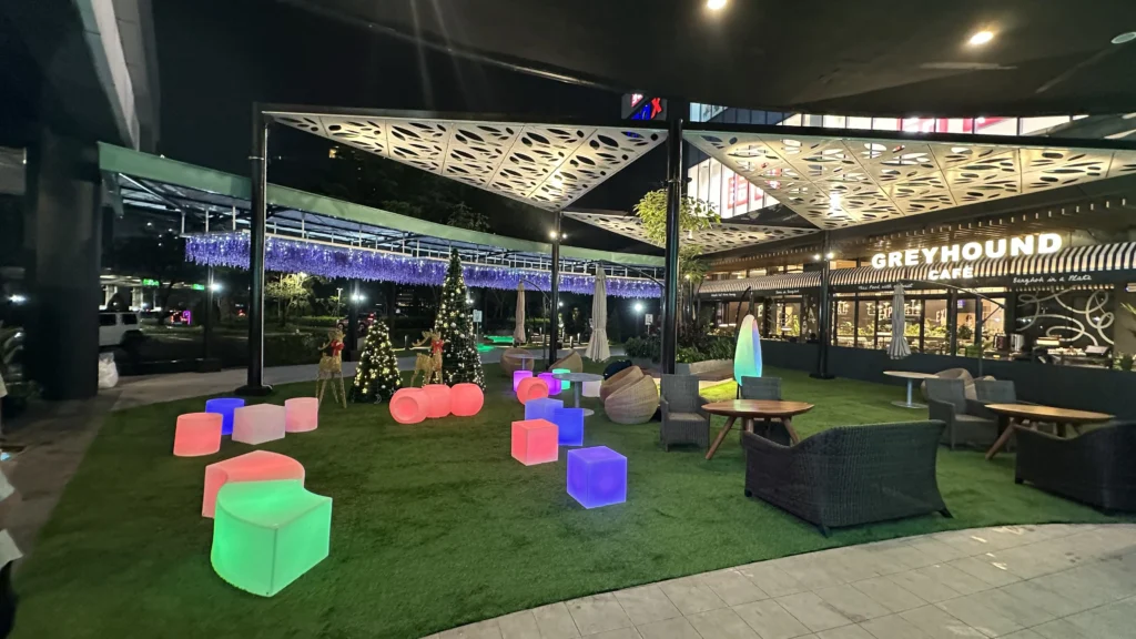 dekorasi natal di kantor led furniture ellogrin