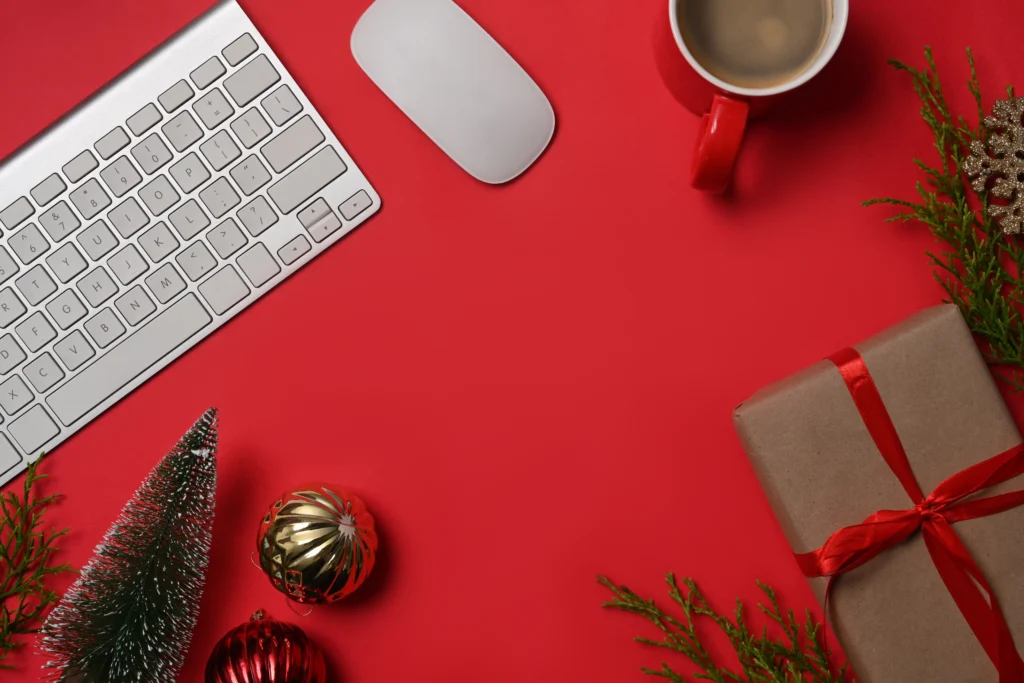 dekorasi natal di kantor led furniture ellogrin