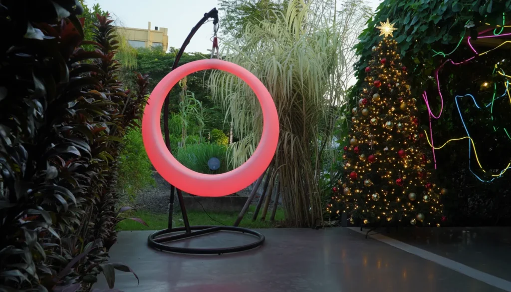 perlengkapan acara natal led furniture rentalink