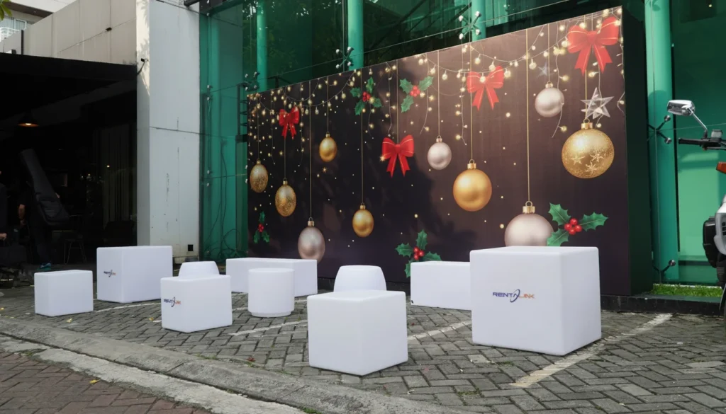 perlengkapan acara led furniture rentalink
