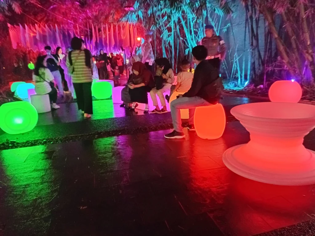 kursi led furniture untuk event rentalink