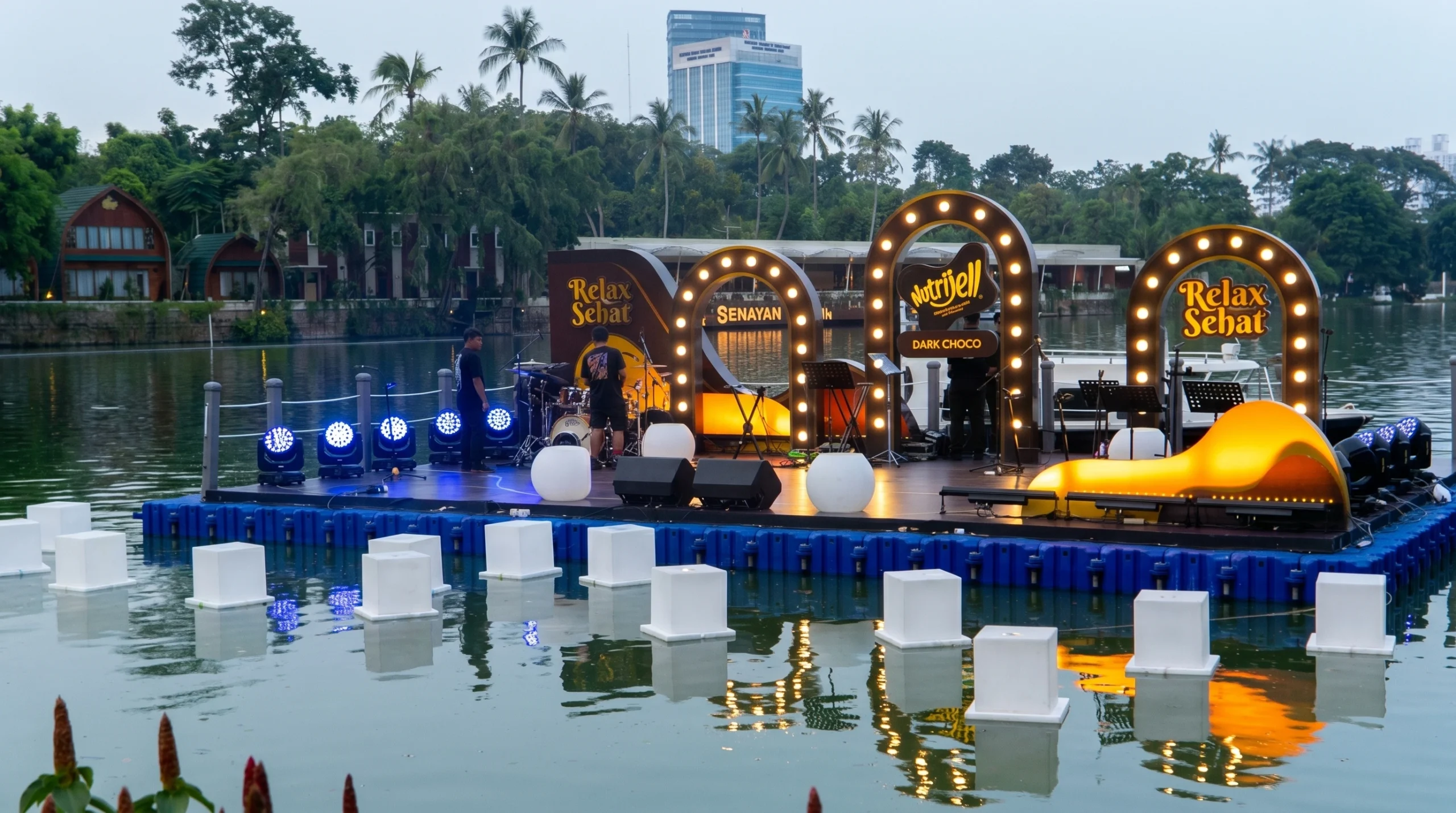 sewa kubus panggung apung rentalink