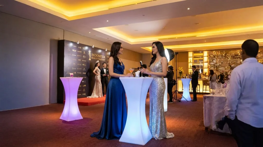 event kosong led furniture event