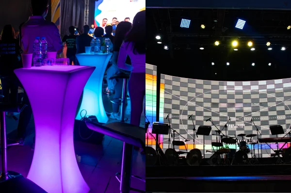 perbedaan led furniture dan led screen