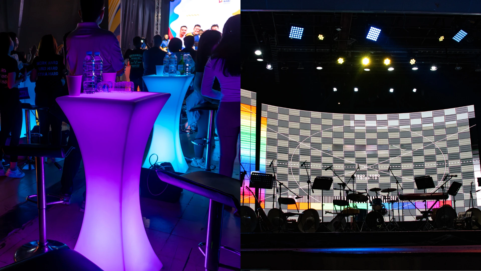 perbedaan led furniture dan led screen